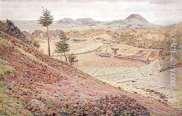 In the Auvergne Oil Painting - George Price Boyce