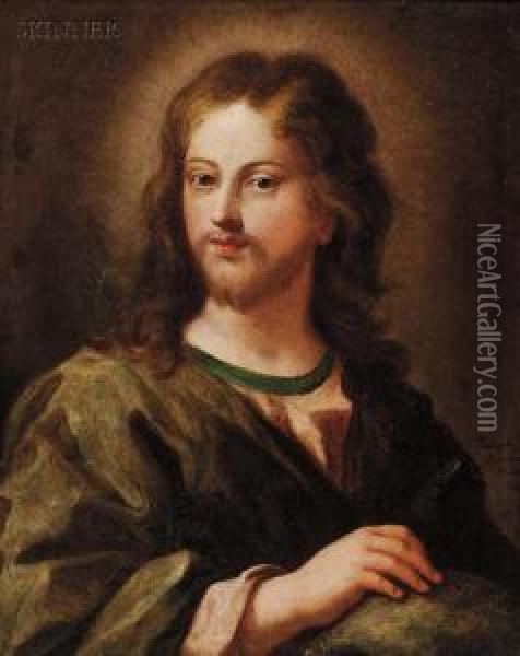 Christ Oil Painting - Paulus Moreelse
