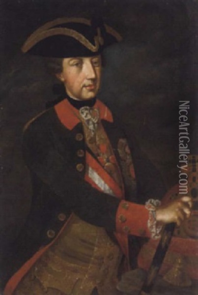 Kaiser Josef Ii. Oil Painting - Joseph Hickel