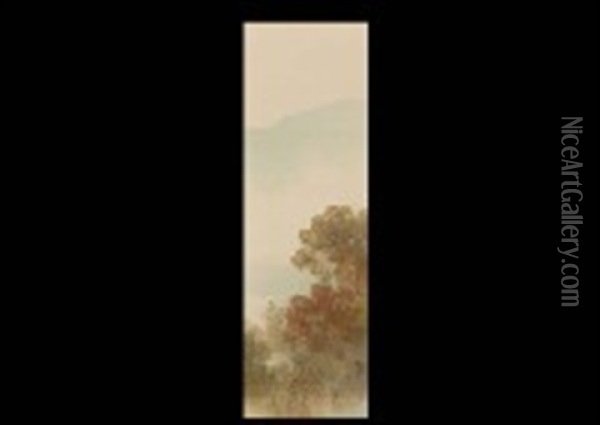 Autumn Evening Oil Painting - Okoku Konoshima