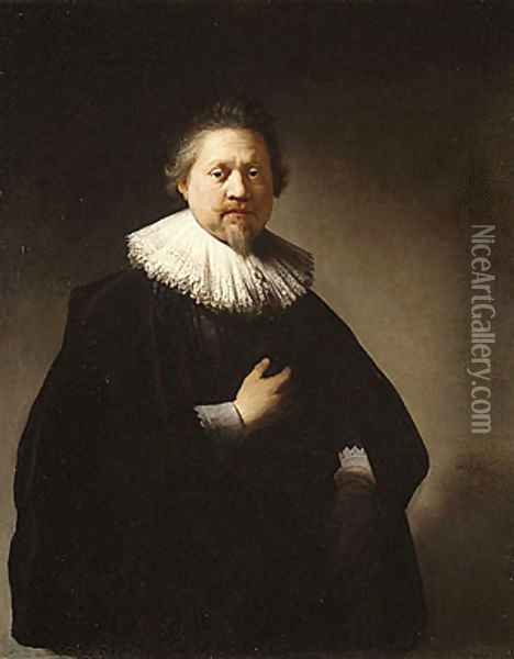 Portrait of a Man 1632 2 Oil Painting - Harmenszoon van Rijn Rembrandt