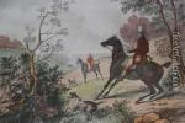Chasseur A L'affu Oil Painting - Carle Vernet