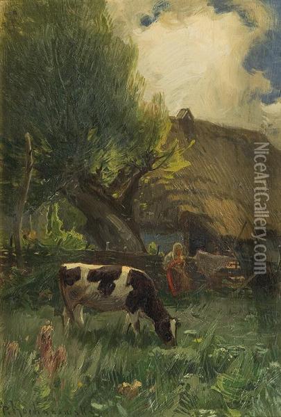 Countryside Oil Painting - Roman Kochanowski