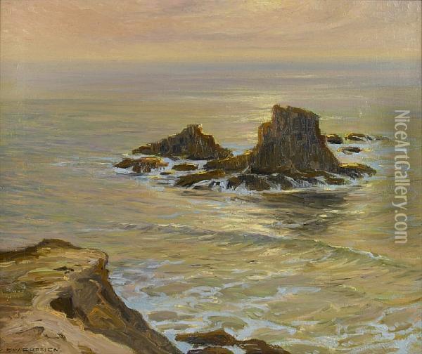 Coast Sentinels Oil Painting - Frank William Cuprien
