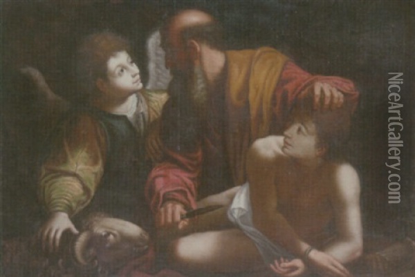 The Sacrifice Of Isaac Oil Painting -  Caravaggio