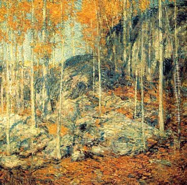 The Ledges Oil Painting - Frederick Childe Hassam