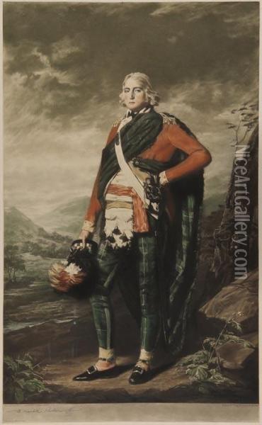 Sir John Sinclair Oil Painting - Henry Macbeth-Raeburn