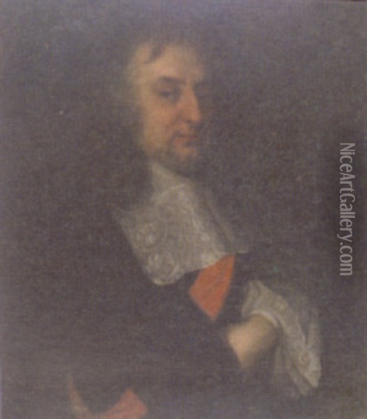 Portrait (sir William Lewkner?) Oil Painting - Jacob Huysmans