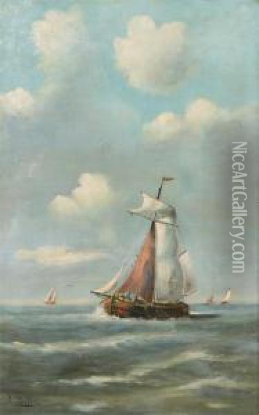 Marine Oil Painting - Rein Miedema