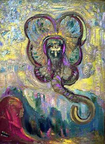 Naga King Oil Painting - Odilon Redon