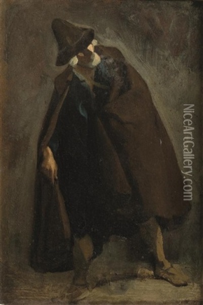 Etude De Costume D'italie Oil Painting - Felix Marie Ferdinand Storelli