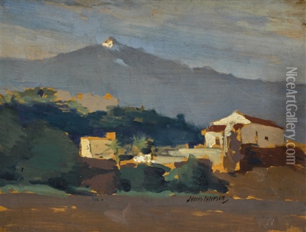 Orotava, Tenerife Oil Painting - James Paterson