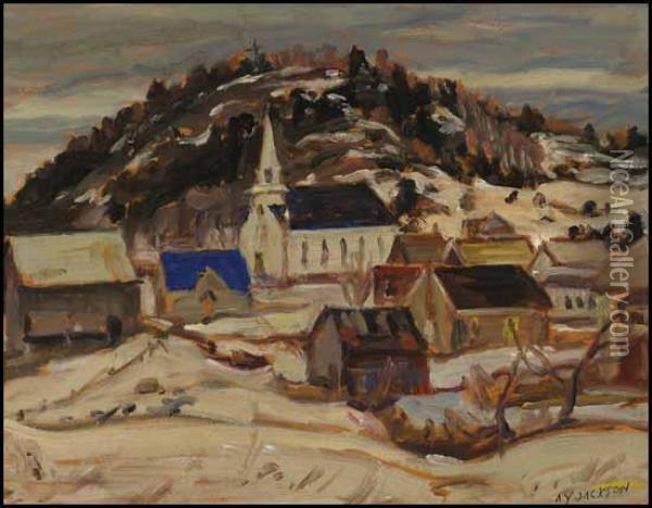 Notre Dame De La Salette, Quebec Oil Painting - Alexander Young