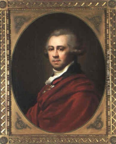 Portrat Eines Vornehmen Herrn Oil Painting - Johann Baptist Lampi the Elder