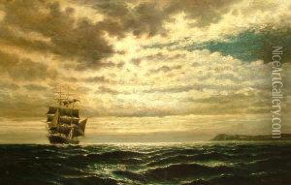 Scottish Seascape Oil Painting - John James Steuart