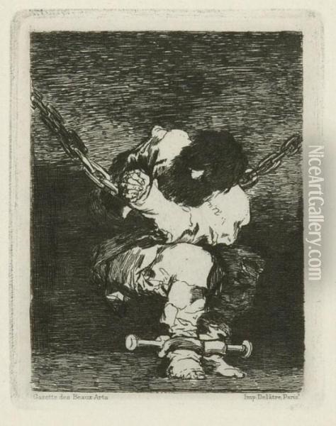 Tan Barbara La Seguridad Como El Delito - Little Prisoner Oil Painting - Francisco De Goya y Lucientes