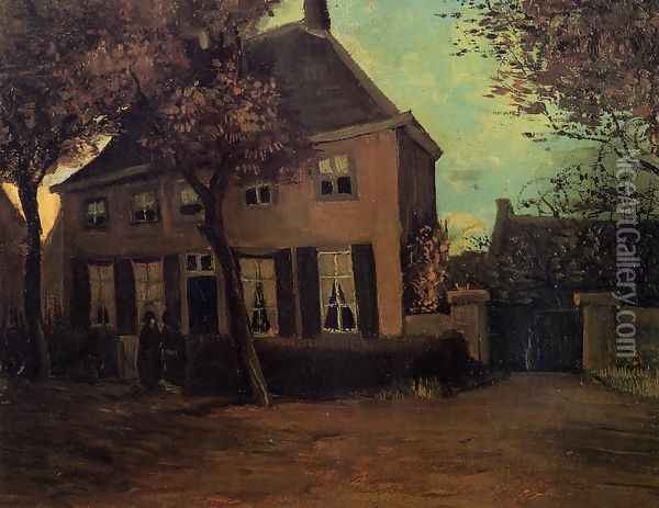 The Parsonage at Nuenen Oil Painting - Vincent Van Gogh