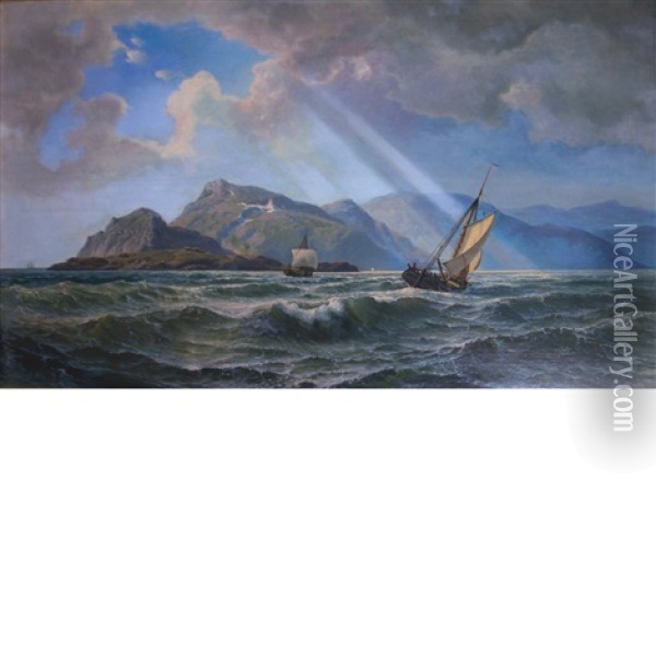 Hope In High Waters Oil Painting - Hans Emil Jahn