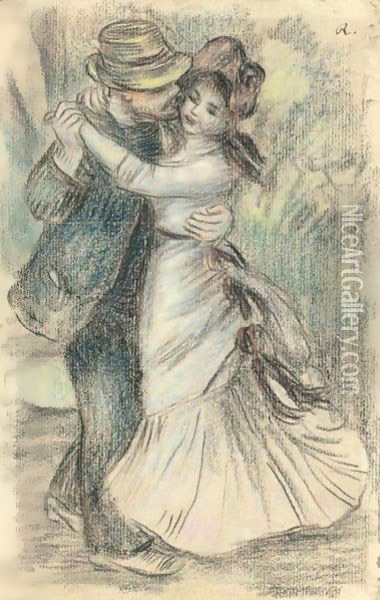 La Danse Oil Painting - Pierre Auguste Renoir