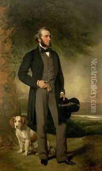 Portrait of John Hick Esq Oil Painting - Sir Francis Grant