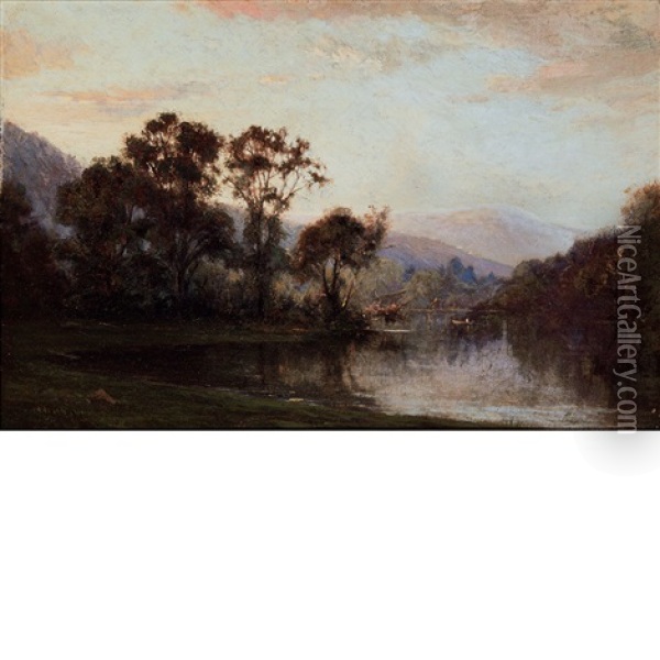 White Mountains Oil Painting - Horace Wolcott Robbins