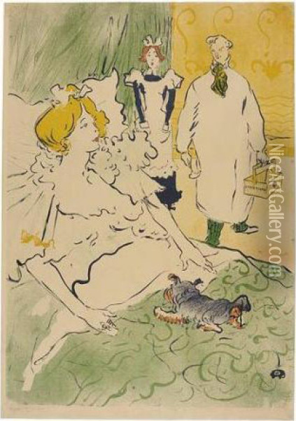 L'artisan Moderne (w.p. 24; D. 350; A. 70) Oil Painting - Henri De Toulouse-Lautrec