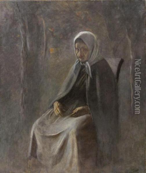 Starena Oil Painting - Ladislav Mednyanszky