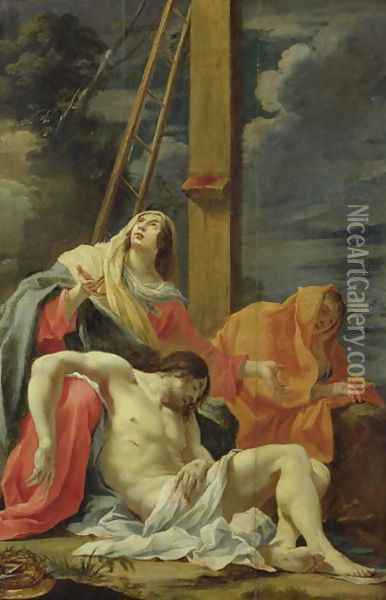 The Lamentation of Christ Oil Painting - Aubin Vouet