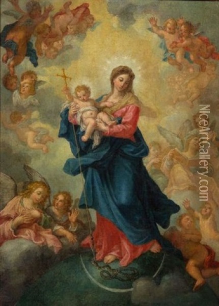 Immaculate Conception Oil Painting - Carlo Maratta