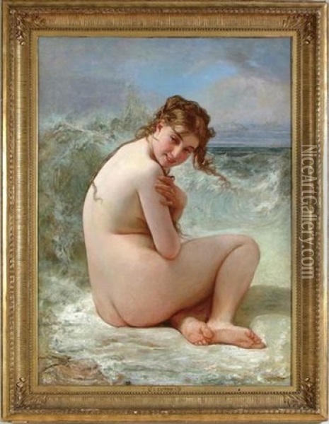 The Birth Of Venus Oil Painting - Louis Devedeux