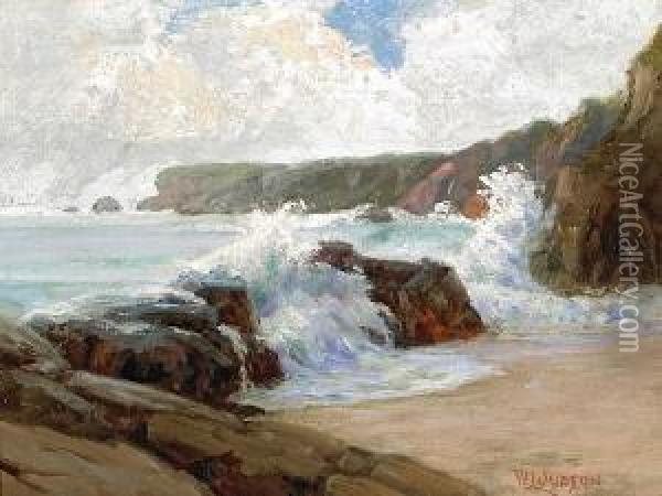 High Tide Oil Painting - William Lee Judson