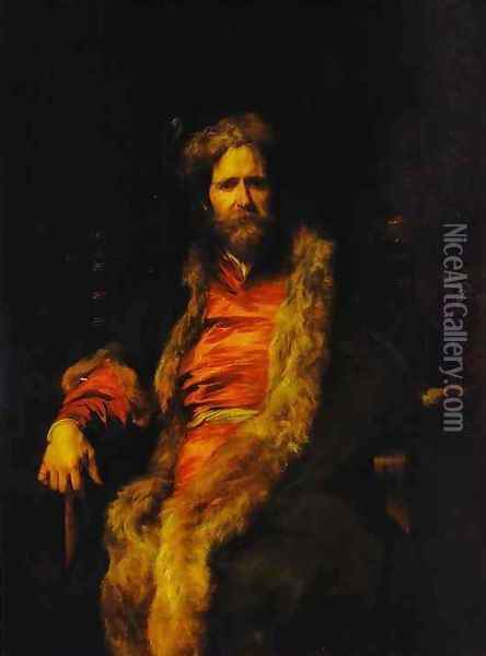 The Painter Marten Ryckaert Oil Painting - Sir Anthony Van Dyck