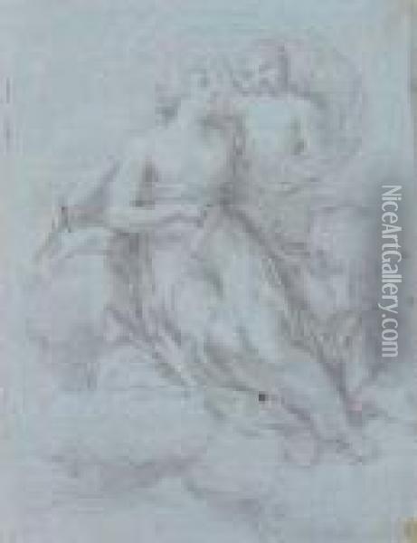 Venus Und Adonis Oil Painting - Carlo Cignani