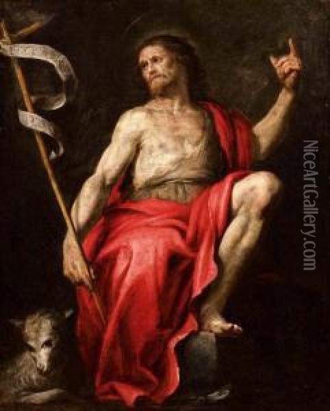 Genova 1603 - 1683/84 Oil Painting - Giovanni Battista Carlone