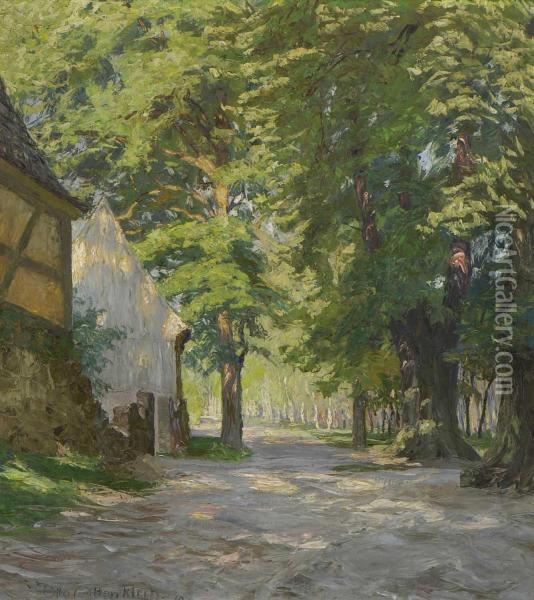 Am Waldgut Oil Painting - Otto Altenkirch