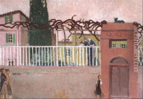 La Treille Oil Painting - Maurice Denis