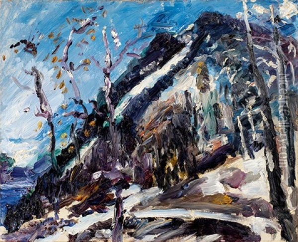 Walchensee, Winterlandschaft Oil Painting - Lovis Corinth