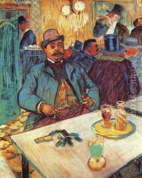 Mr Boileau Oil Painting - Henri De Toulouse-Lautrec