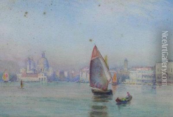 Venice Oil Painting - Thomas Hodgson Liddell