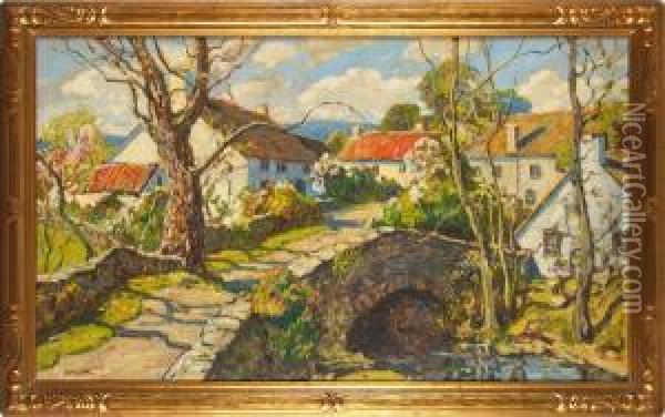 Spring In Cornwall Oil Painting - Walter Elmer Schofield