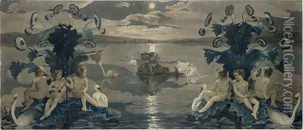 Arions Sea Journey, 1809 Oil Painting - Philipp Otto Runge