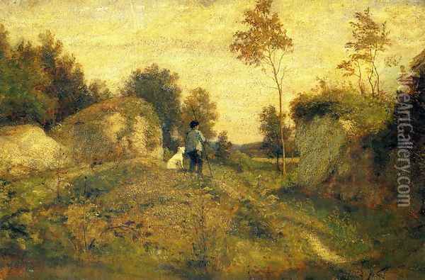 Landscape Oil Painting - William Morris Hunt
