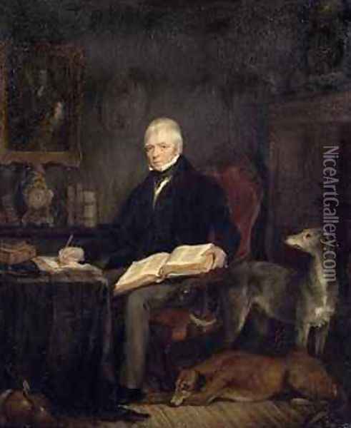 Portrait of Sir Walter Scott Oil Painting - Sir Francis Grant