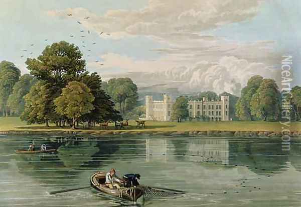 Sion House Oil Painting - William Havell