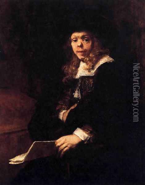 Portrait of Gerard de Lairesse Oil Painting - Aert De Gelder