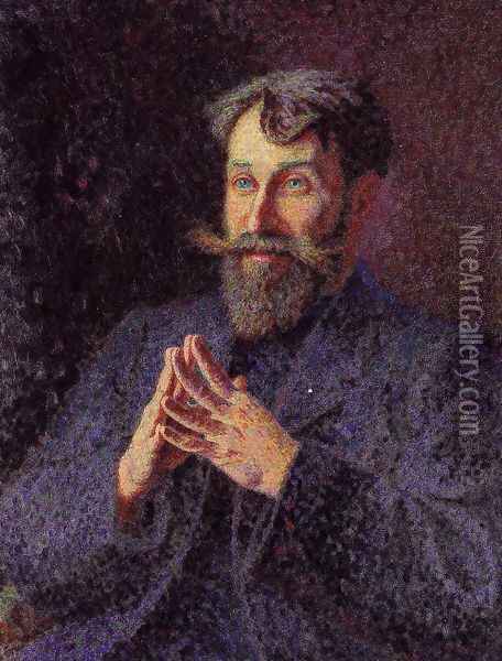 Portrait of Paul Ranson Oil Painting - Georges Lacombe