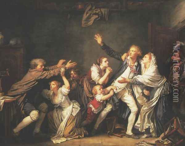 Ungrateful Son Oil Painting - Jean Baptiste Greuze