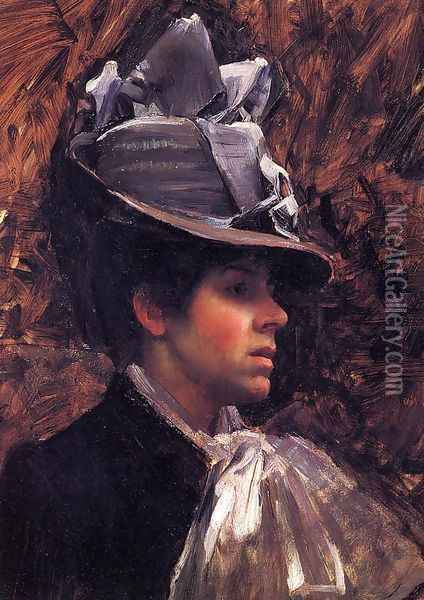 Esther Kenworthy Waterhouse 1885 Oil Painting - John William Waterhouse