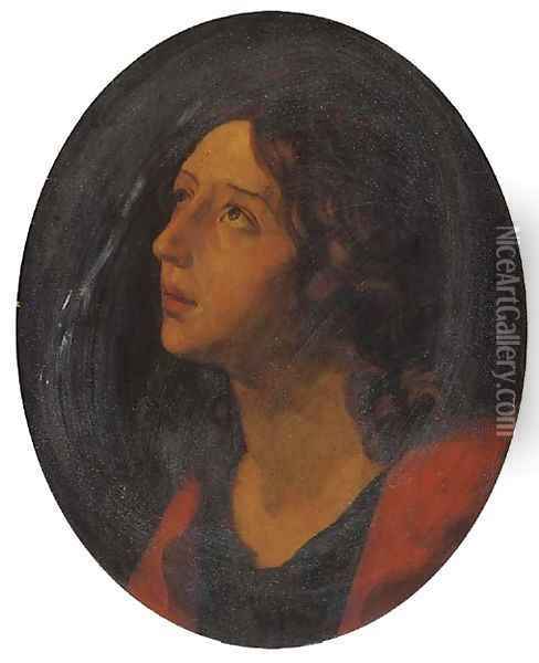 Saint John the Evangelist Oil Painting - Guido Reni