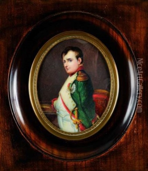 L'empereur Napoleon Ier En Habit De Colonel De Chasseurs A Pied De La Garde Imperiale Oil Painting - Paul Delaroche